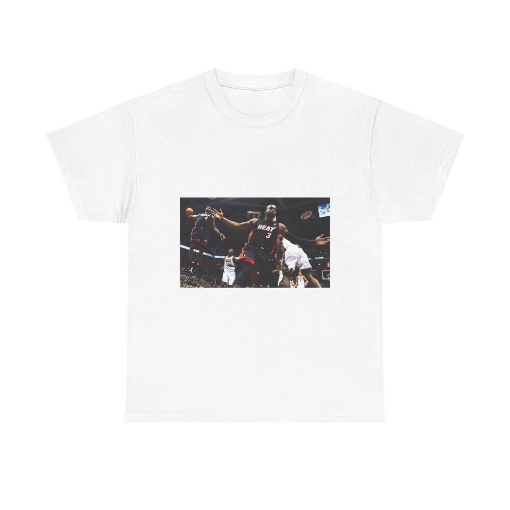 Lebron James And Dwayne Wade Tee Basketball Fan Shirt Sports Fan Apparel